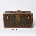 Louis Vuitton Monogram Hard Case with Mirror Trunk Brown