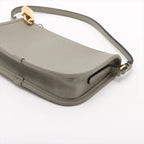 Loewe Pouch Leather Handbag Small Gray — view 3