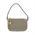 Loewe Pouch Leather Handbag Small Gray