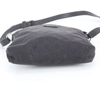 Gucci GG Nylon Leather Shoulder Bag Messenger Business Black — view 6