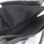Gucci Leather Nylon Business Bag Document Bag Black — view 7