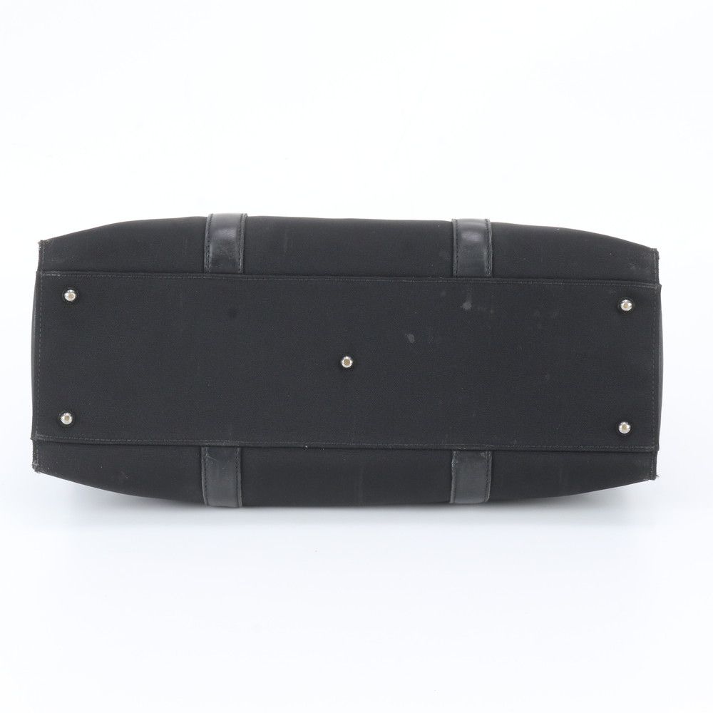 Gucci Leather Nylon Business Bag Document Bag Black — view 6