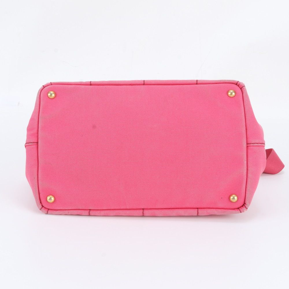 Prada Canapa Shoulder Bag Crossbody Tote with Nagoya Icard — view 7