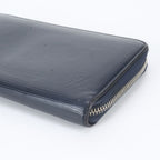 Louis Vuitton Epi Zippy Organizer NM Blue Marine Wallet Zip Around — view 3