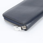 Louis Vuitton Epi Zippy Organizer NM Blue Marine Wallet Zip Around — view 5