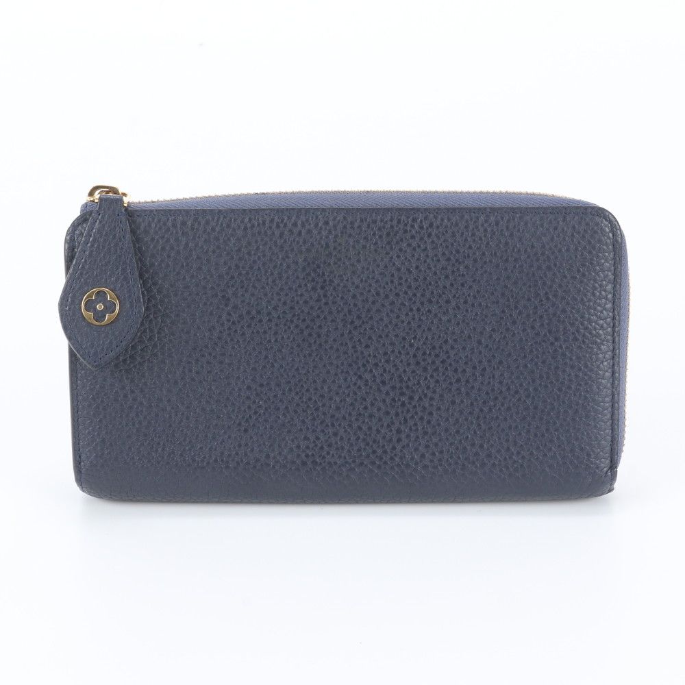 Louis Vuitton Taurillon Leather Portefeuille Comet Blue Marine Wallet