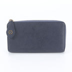 Louis Vuitton Taurillon Leather Portefeuille Comet Blue Marine Wallet