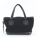 Gucci GG Neoprene Leather Tote Bag Shoulder Black