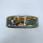 Hermes Enamel GM Multi Bangle P Around the Timestamp Bracelet — view 4