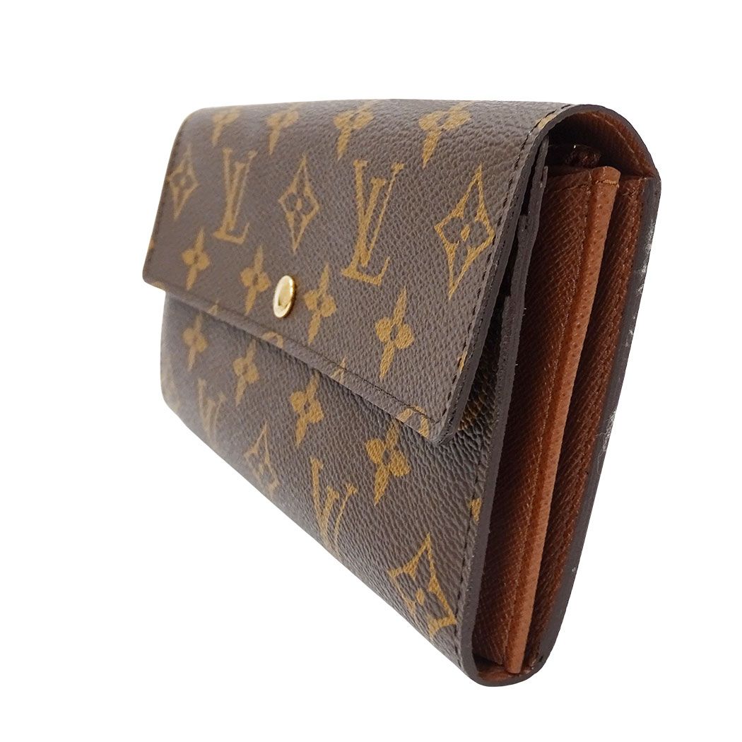 Louis Vuitton Wallet Monogram Canvas Portefeuille Sarah Brown Flap Ceremony — view 4