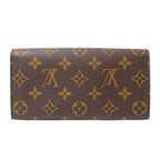 Louis Vuitton Wallet Monogram Canvas Portefeuille Sarah Brown Flap Ceremony — view 2
