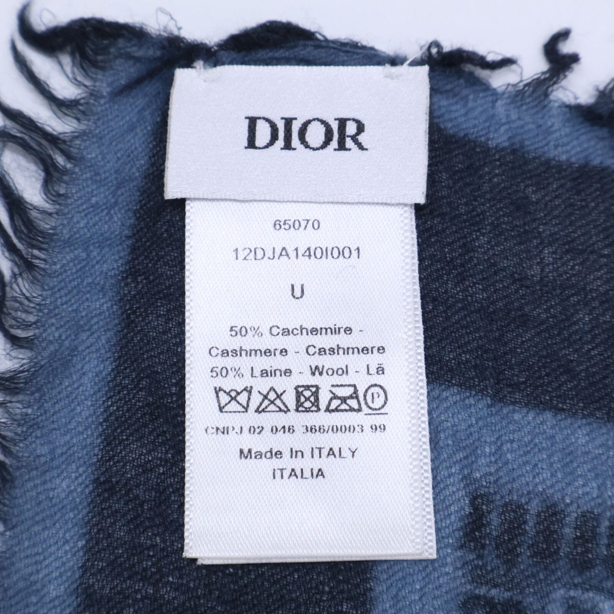 Dior Cashmere Wool Scarf — view 4