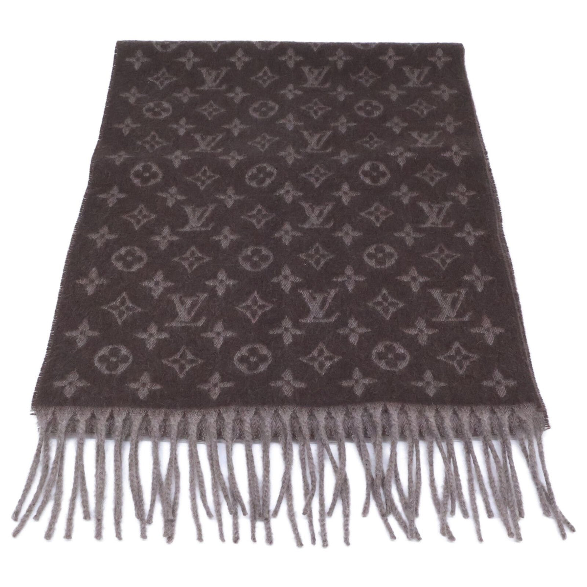 Louis Vuitton Cashmere Wool Blend Echarpe Monogram Gradient — view 2