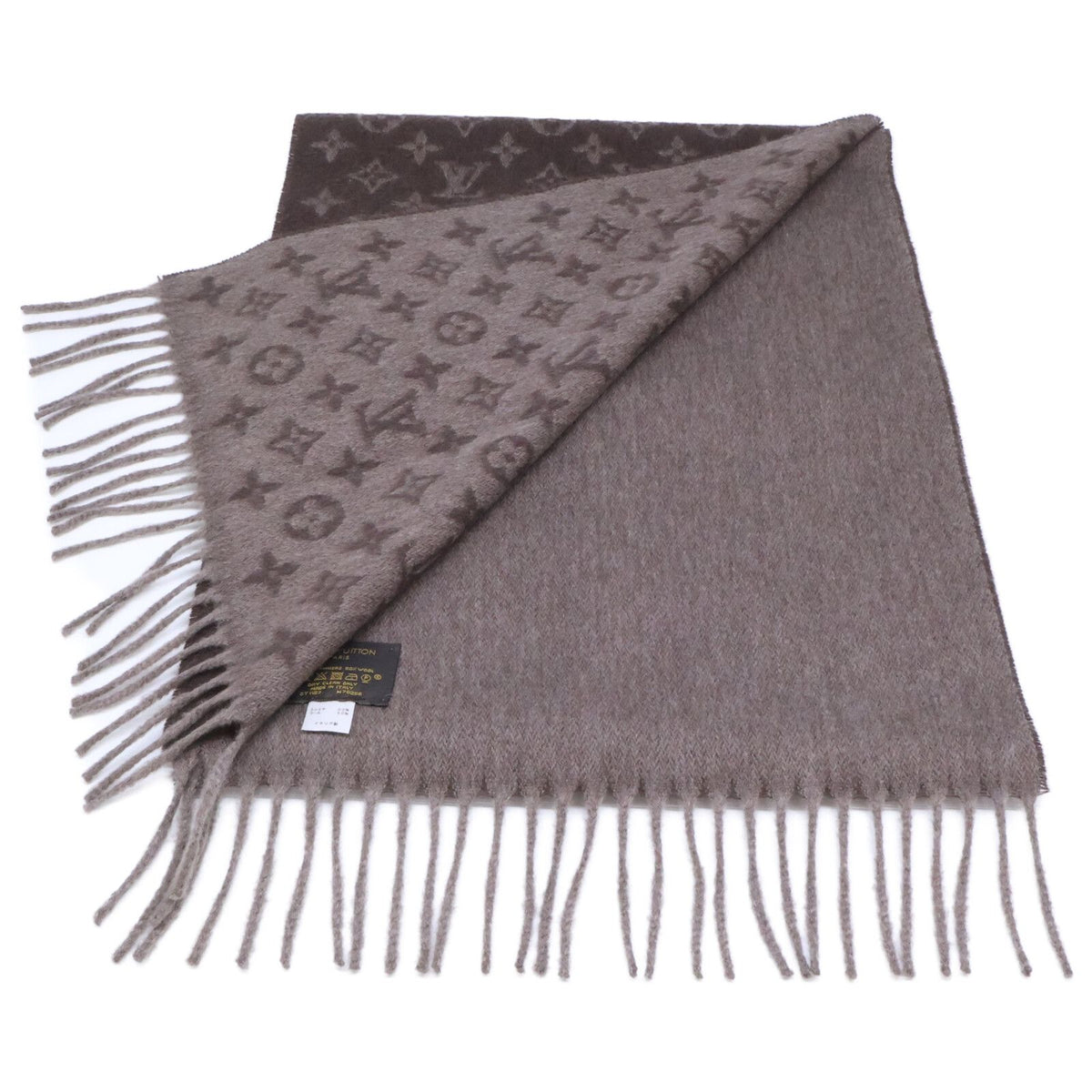 Louis Vuitton Cashmere Wool Blend Echarpe Monogram Gradient — view 4