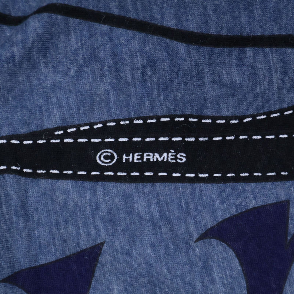 Hermes Monsieur Et Madame & Cotton Scarf — view 4
