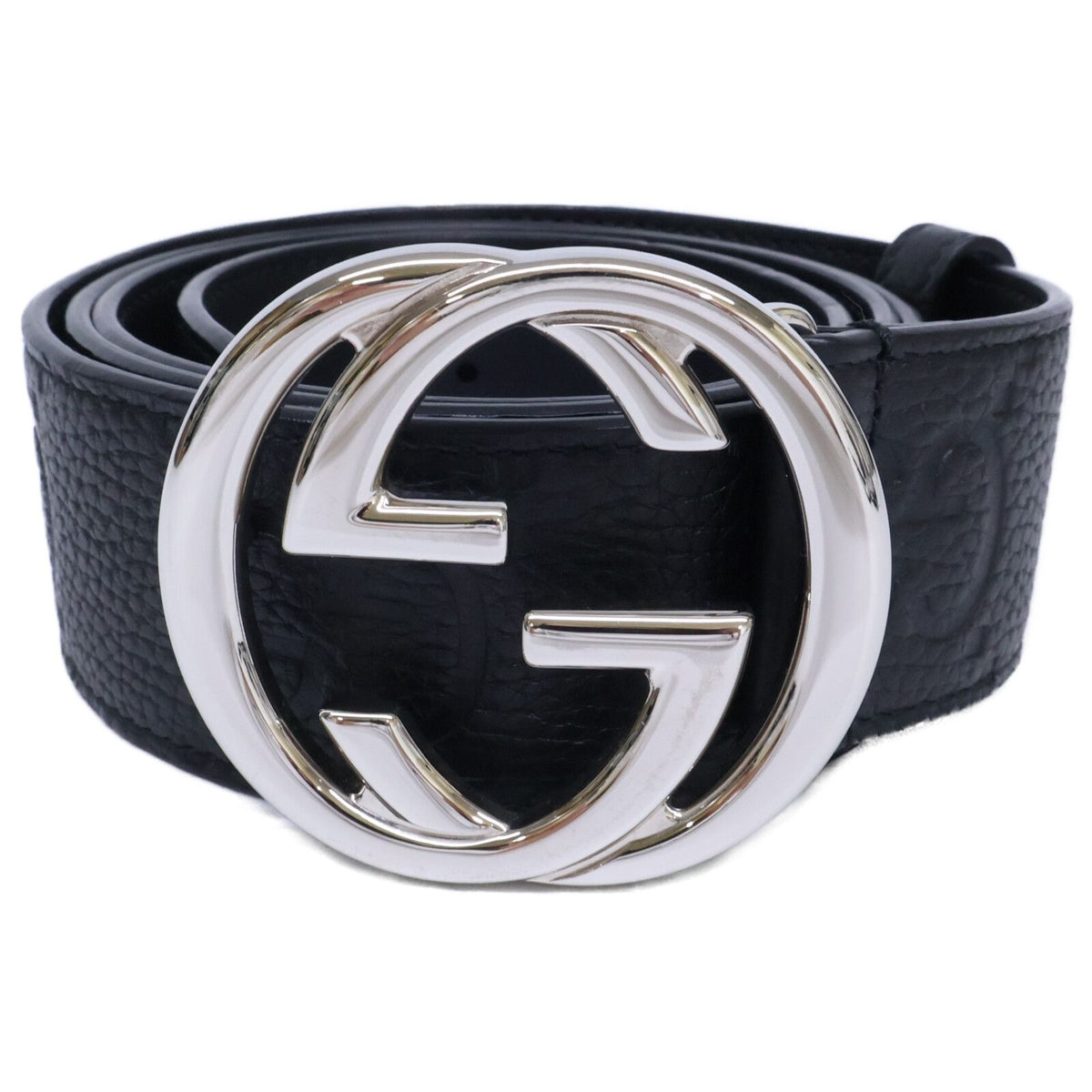 Gucci Aabza Interlocking G Signature Leather 105 42 Belt