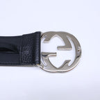 Gucci Aabza Interlocking G Signature Leather 105 42 Belt — view 5