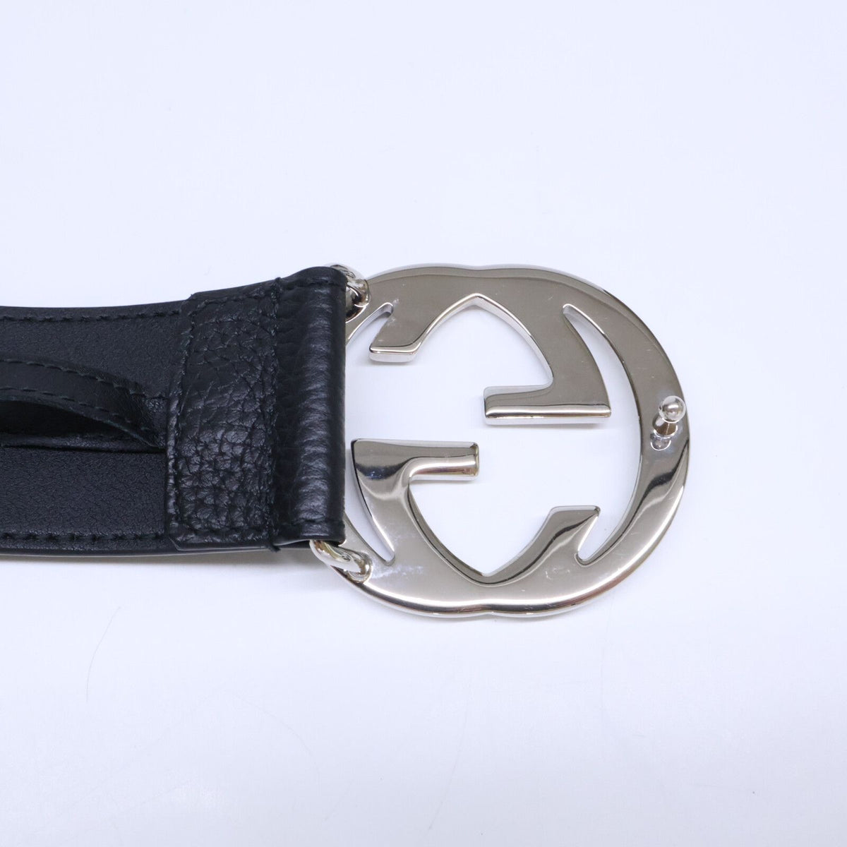 Gucci Aabza Interlocking G Signature Leather 105 42 Belt — view 5