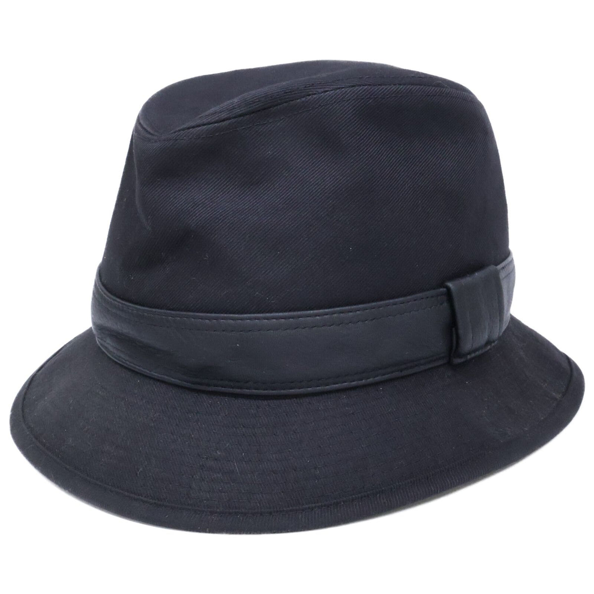 Hermes Cotton Deerskin Folded Hat 58 — view 2