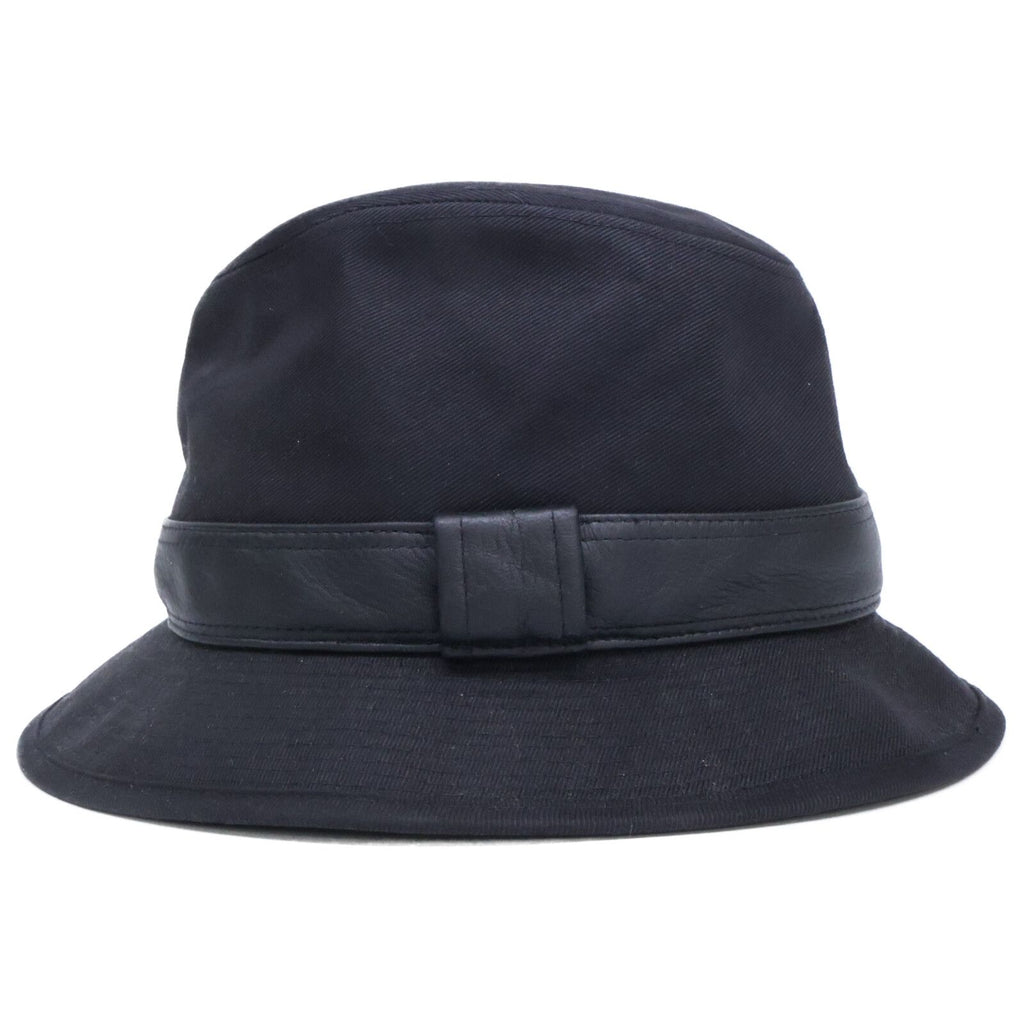 Hermes Cotton Deerskin Folded Hat 58 — view 4