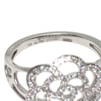 Chanel Camellia Diamond 58 Ring 18K White Gold — view 5