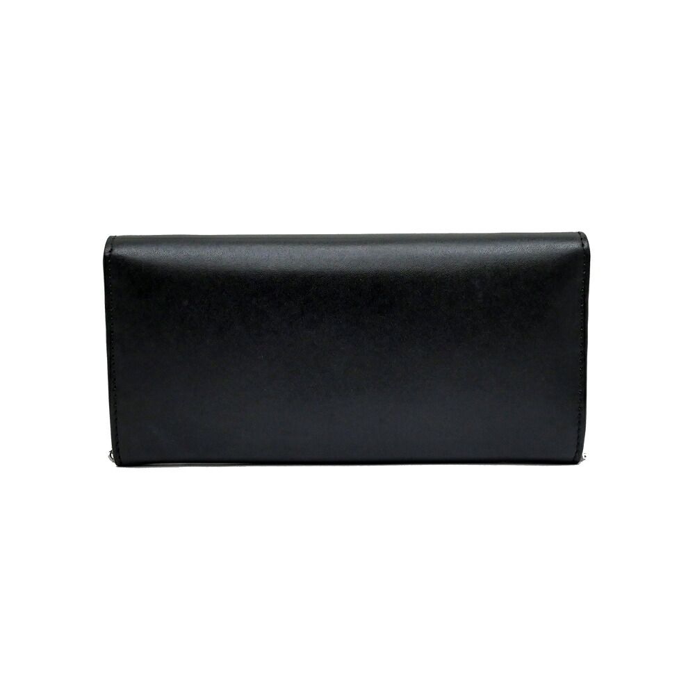 Fendi Multi Studs Chain Wallet Shoulder Bag Black — view 2