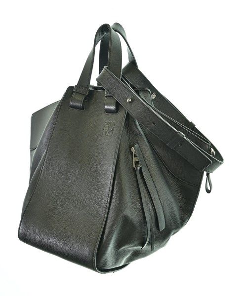 Loewe Anagram Hammock Medium Handbag Black — view 5