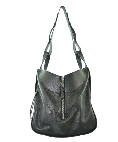 Loewe Anagram Hammock Medium Handbag Black — view 6
