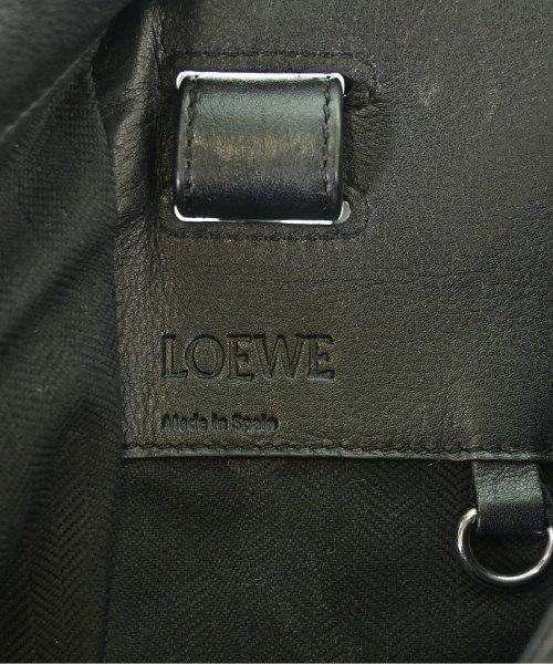 Loewe Anagram Hammock Medium Handbag Black — view 4
