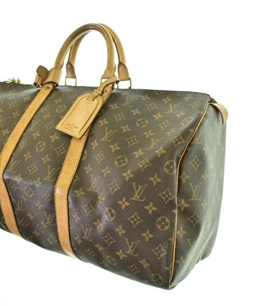 Louis Vuitton Monogram Keepall 50 Handbag Brown — view 5