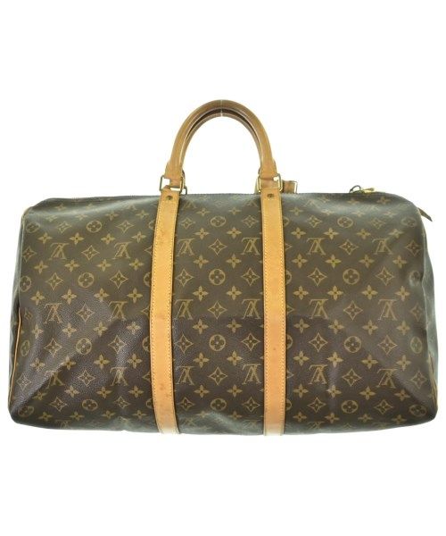 Louis Vuitton Monogram Keepall 50 Handbag Brown — view 2