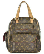 Louis Vuitton Monogram Excentri-Cite Handbag Brown