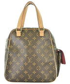 Louis Vuitton Monogram Excentri-Cite Handbag Brown — view 2