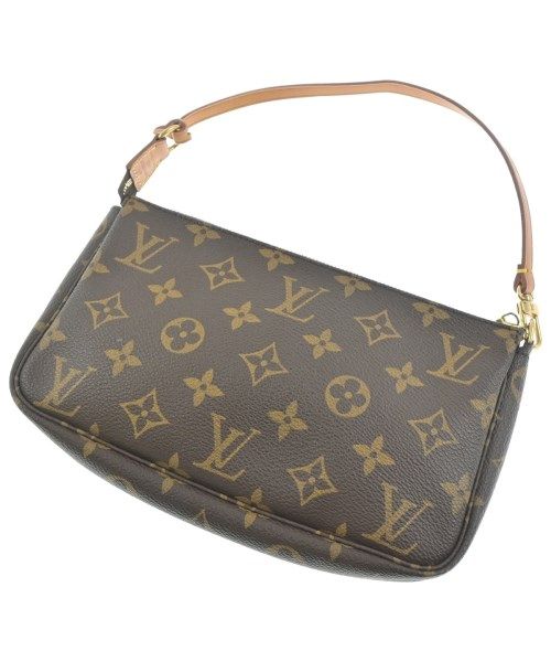 Louis Vuitton Monogram Pochette Accessoires Pouch Brown