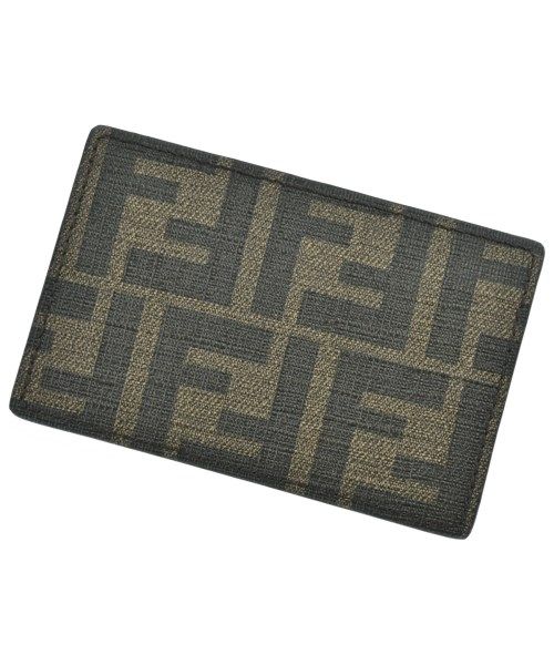 Fendi Card Case Brown