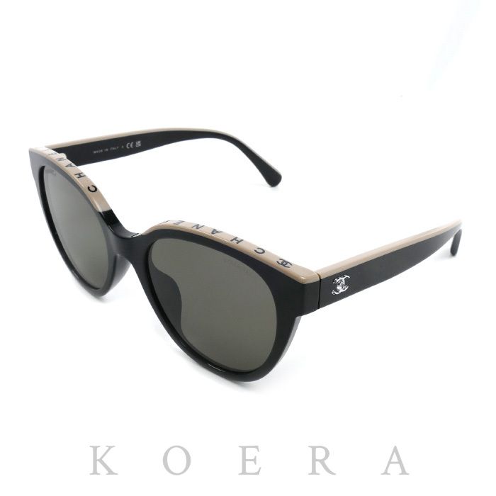 Chanel Butterfly Shape Sunglasses Black Eyewear