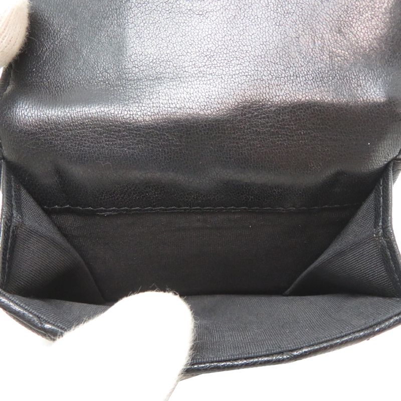 Chanel Trifold Wallet Black — view 7