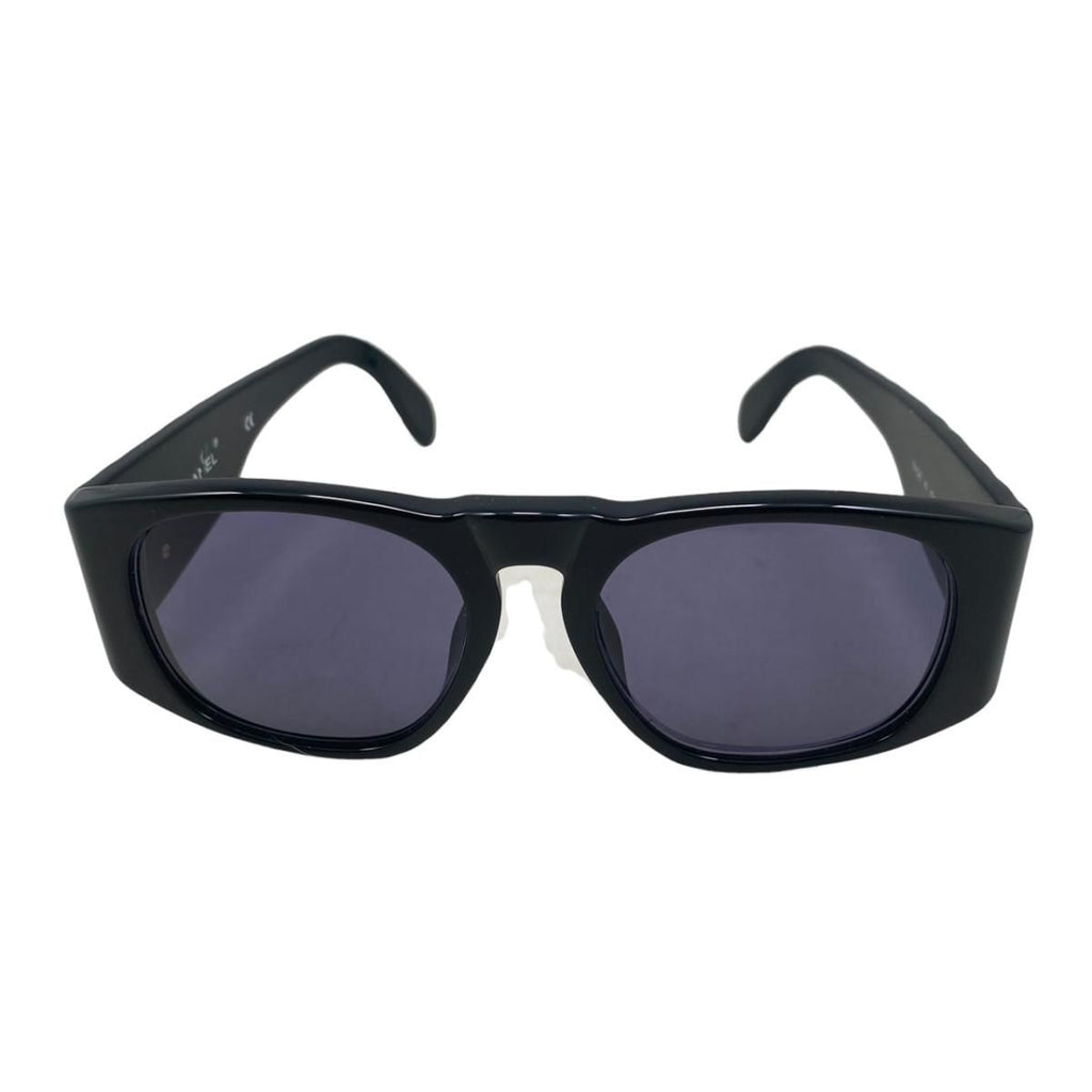 Chanel Sunglasses Quilted CC Logo Black Gold Eyewear — view 3