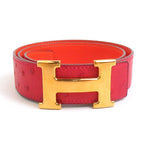 Hermes Belt Constance Orange