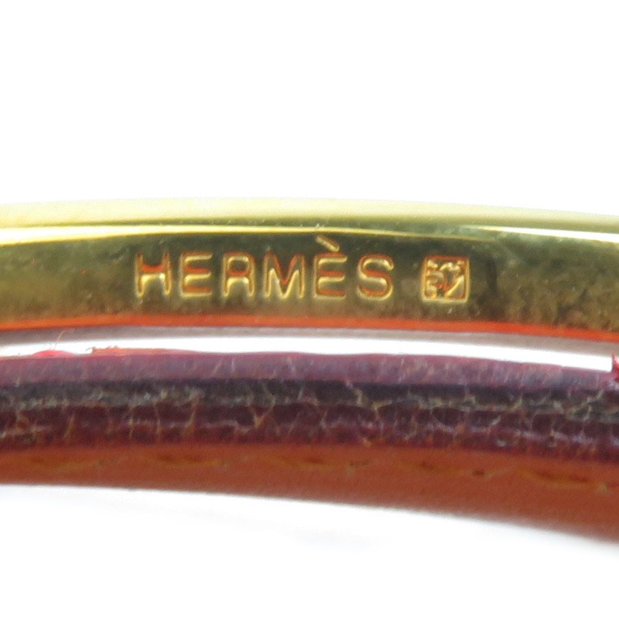 Hermes Belt Constance Orange — view 7