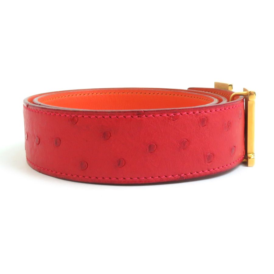 Hermes Belt Constance Orange — view 4