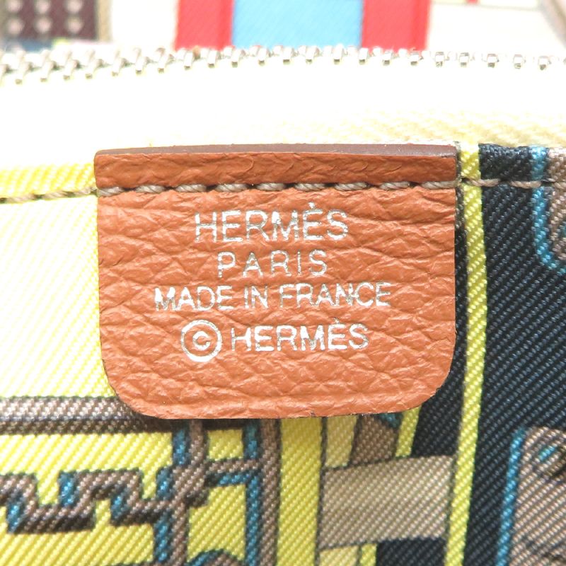Hermes Coin Purse Brown — view 7