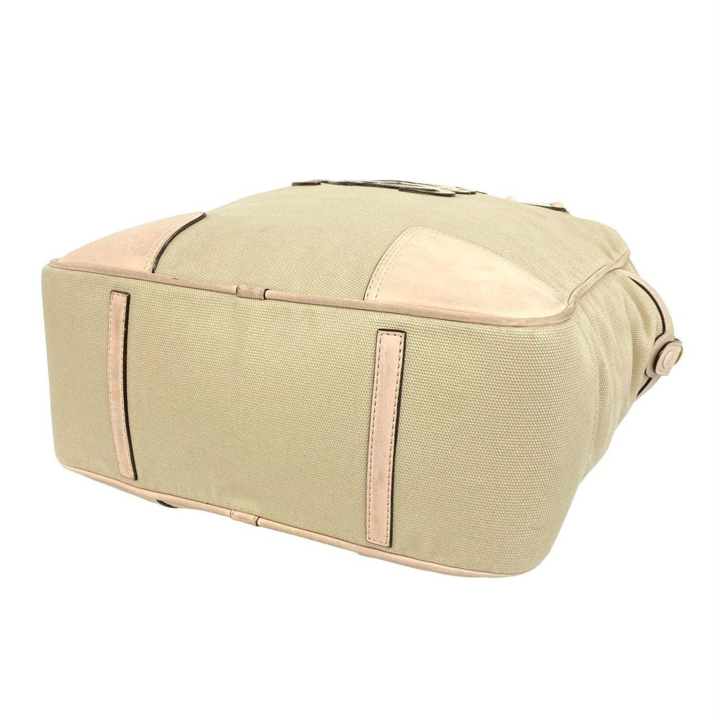 Loewe Anagram Canvas Leather 2-Way Shoulder Bag Tote Beige Pink — view 8