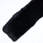 Chanel CC Logo Rabbit Fur Tippet Scarf — view 4