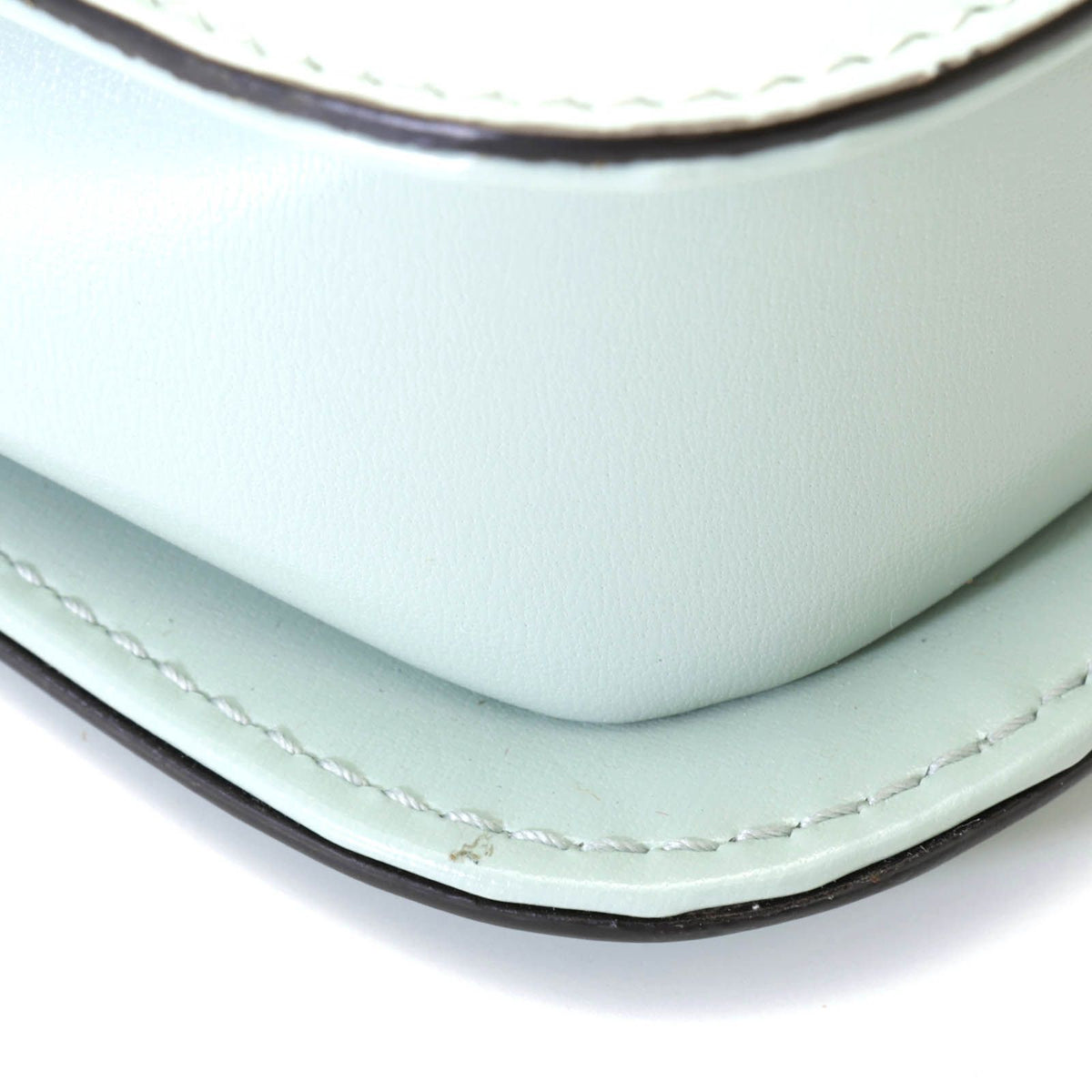 Gucci Bamboo Nano Light Blue Leather Banff Shoulder Bag — view 7