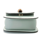Gucci Bamboo Nano Light Blue Leather Banff Shoulder Bag — view 3