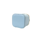 Celine Cuir Triomphe Logo Calf Leather 2-Way Mini Shoulder Bag Vanity Blue — view 8