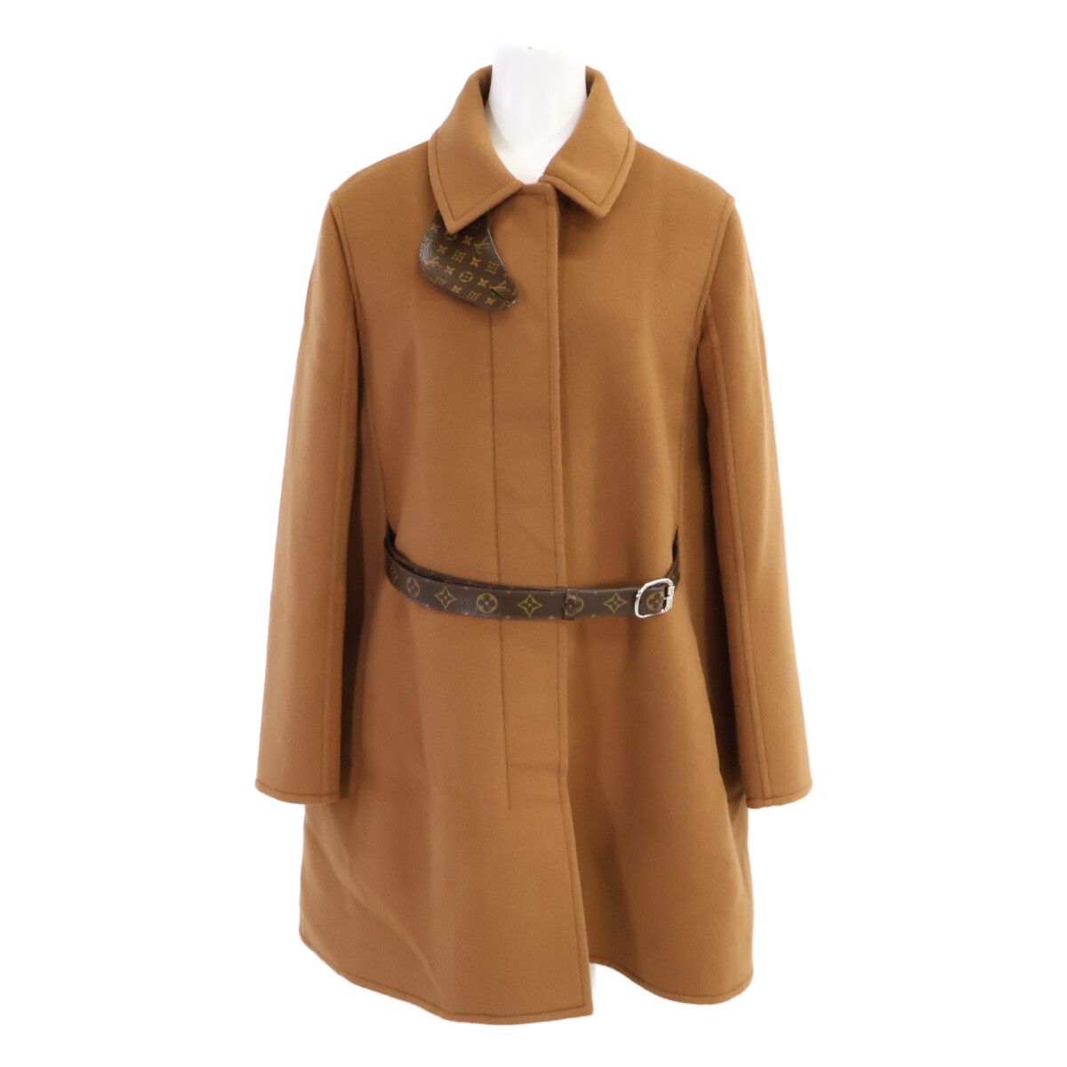 Louis Vuitton Wool Silk Lining Monogram with Belt 34 — view 2