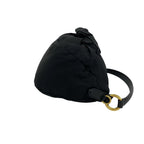 Prada Logo Tessuto Pocono Nylon Leather 2-Way Shoulder Bag Black — view 6