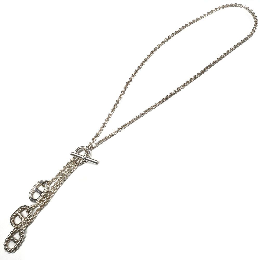 Hermes Necklace Parade PM Silver 40 — view 3
